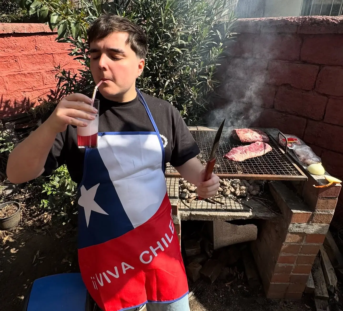 Rakyz con sus amigos