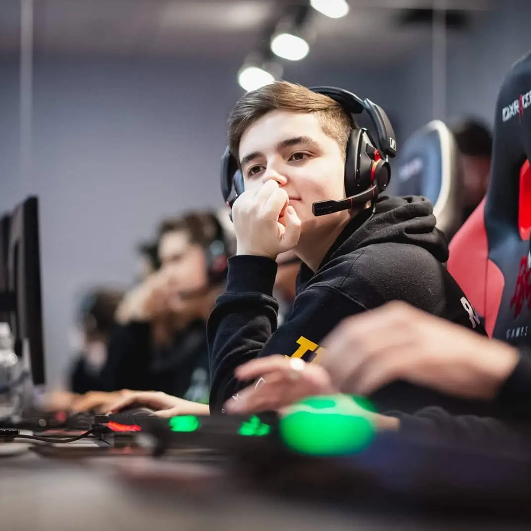 Rakyz durante su carrera en los esports